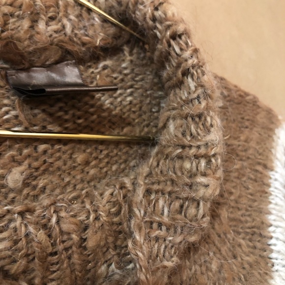 Handmade Bolivian Alpaca Wool Sweater Traditional Andean Folk Knit Pullover - Picture 11 of 12